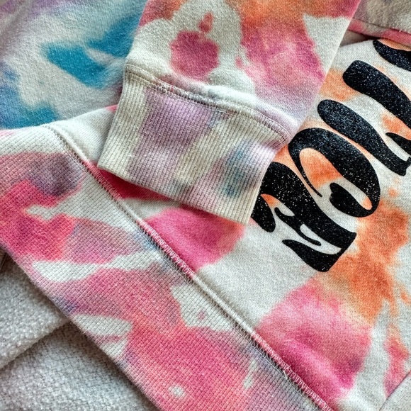 Justice Girls Tie Dye Pullover Hoodies  Bundle 7-8 - Picture 6 of 8